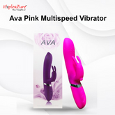 it'spleaZure Ava Pink Multispeed Vibrator - Elegant USB-rechargeable vibrator